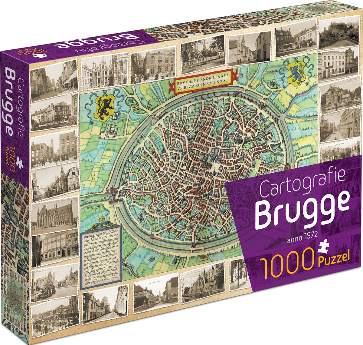 Tuckers Fun Factory Cartografie Brugge (1000)